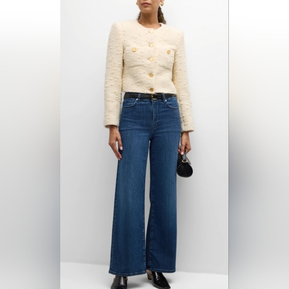 FRAMECropped Button-Front Jacket - Picture 4 of 4